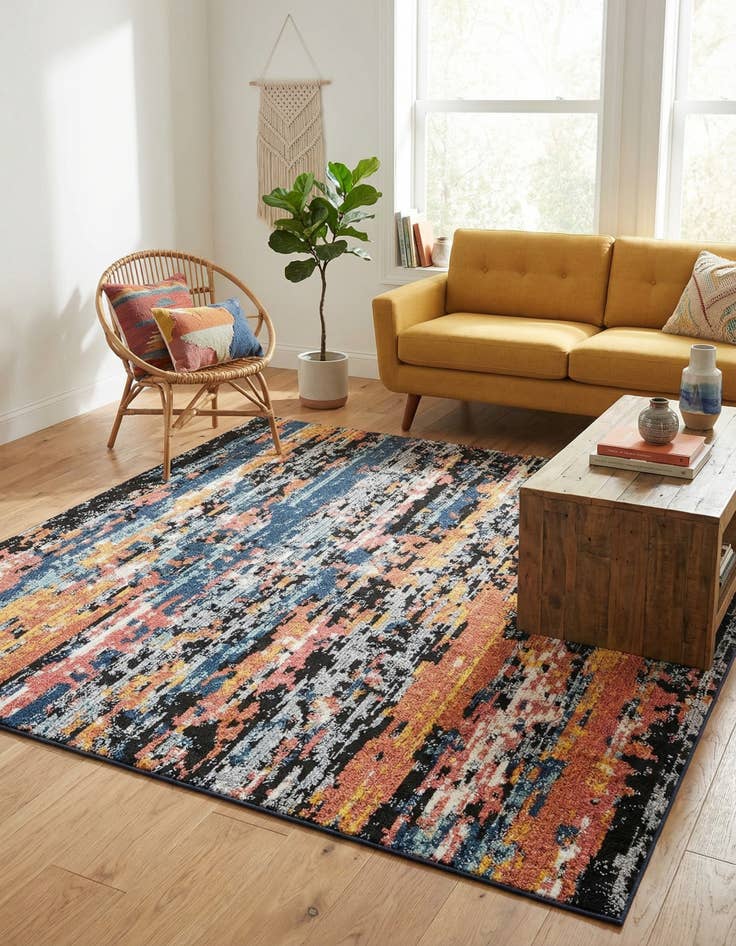 Detail image of 7' 10 x 7' 10 Tagine Square Rug