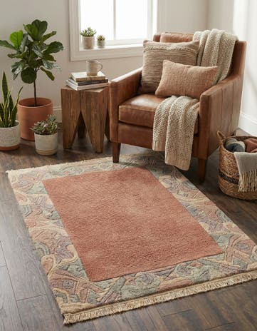 2' x 3' Hand Knotted Nepal Wool Rug