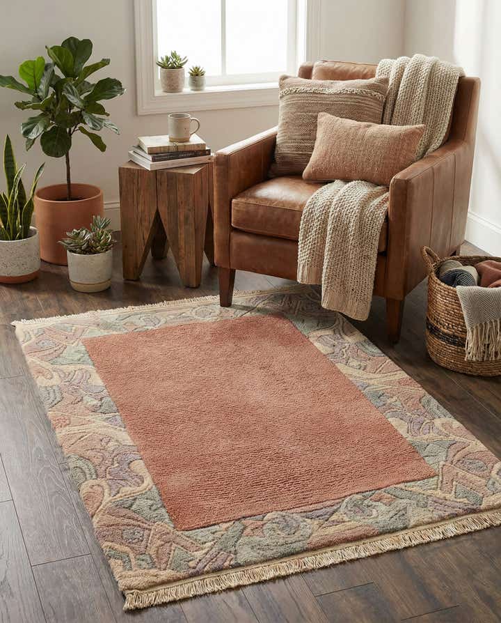 2' x 3' Hand Knotted Nepal Wool Rug