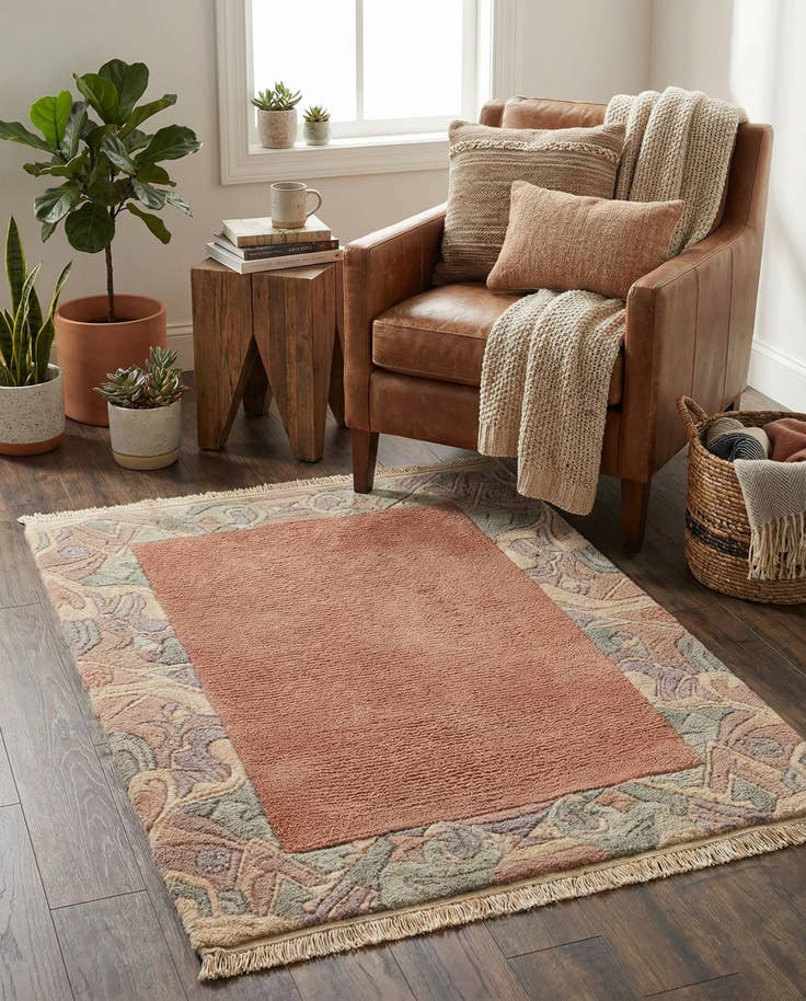 Detail image of 2' x 3' Hand Knotted Nepal Wool Rug