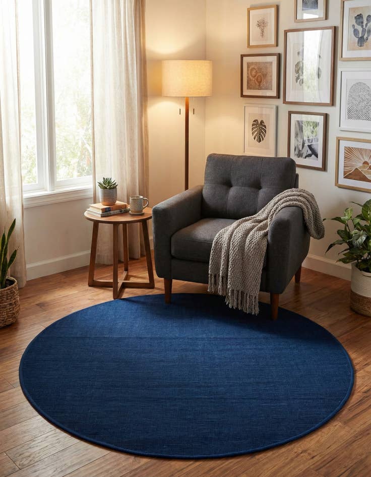 Detail image of  3' 7 x 3' 7 SoHo Round Rug