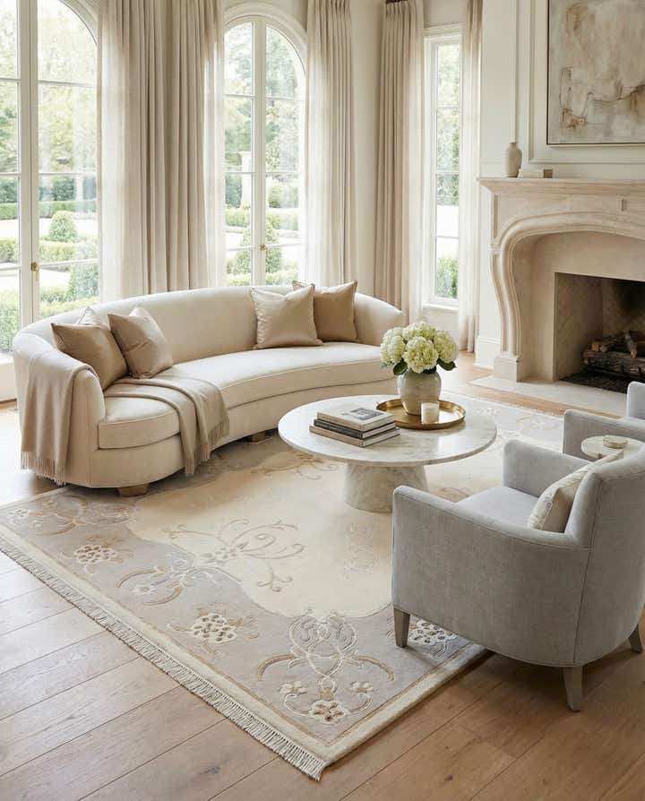 5' 9 x 8' 1 Hand Knotted Darya Rug