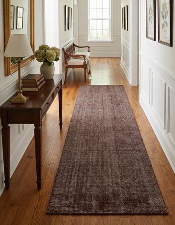 2' 7 x 10' Hand Woven Jill Zarin English Manor Wool Runner Rug
