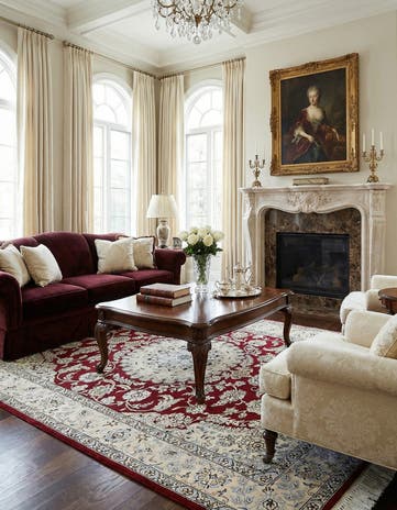 5' x 7' 11 Hand Knotted Nain Persian Rug