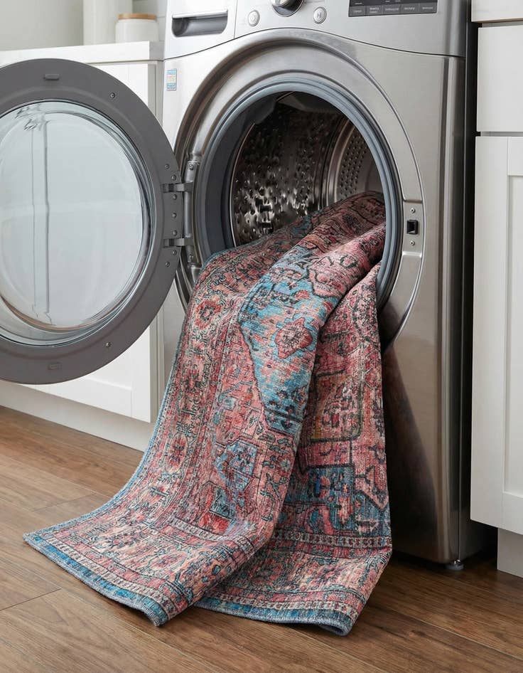 Detail image of  7' 10 x 10'  Washable Maahru Rug