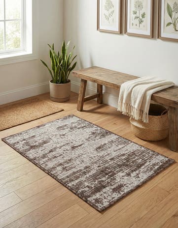 2' x 3' Easy-Clean Modern Indoor / Outdoor Rug