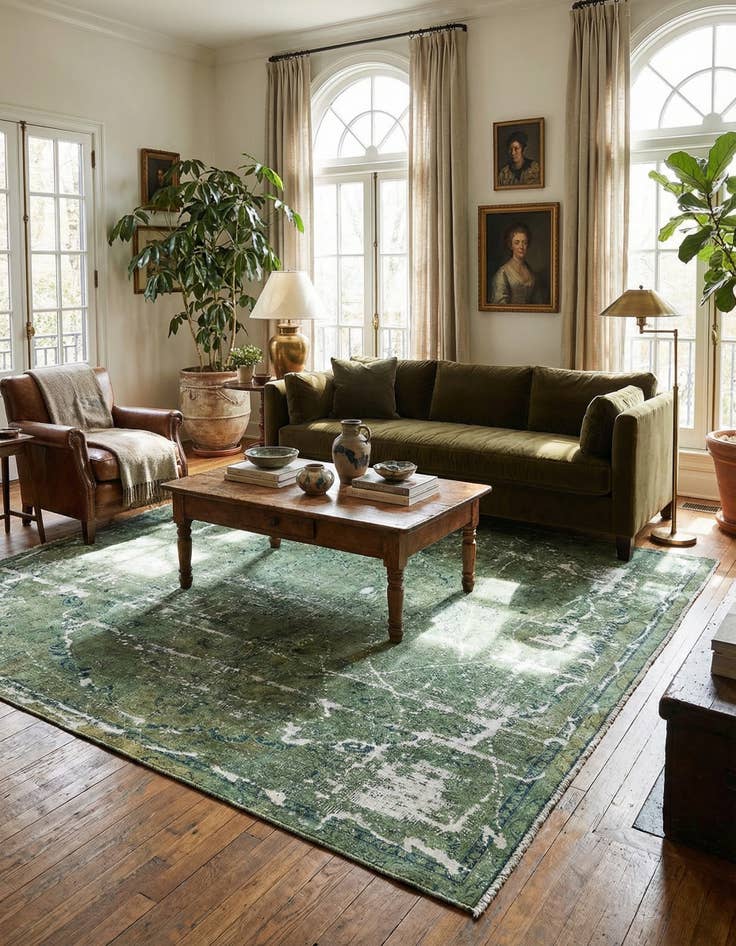 Detail image of 5' 3 x 9' 11 Vintage Rug