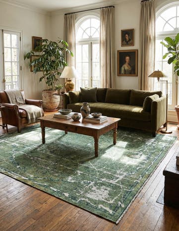 5' 3 x 9' 11 Vintage Rug