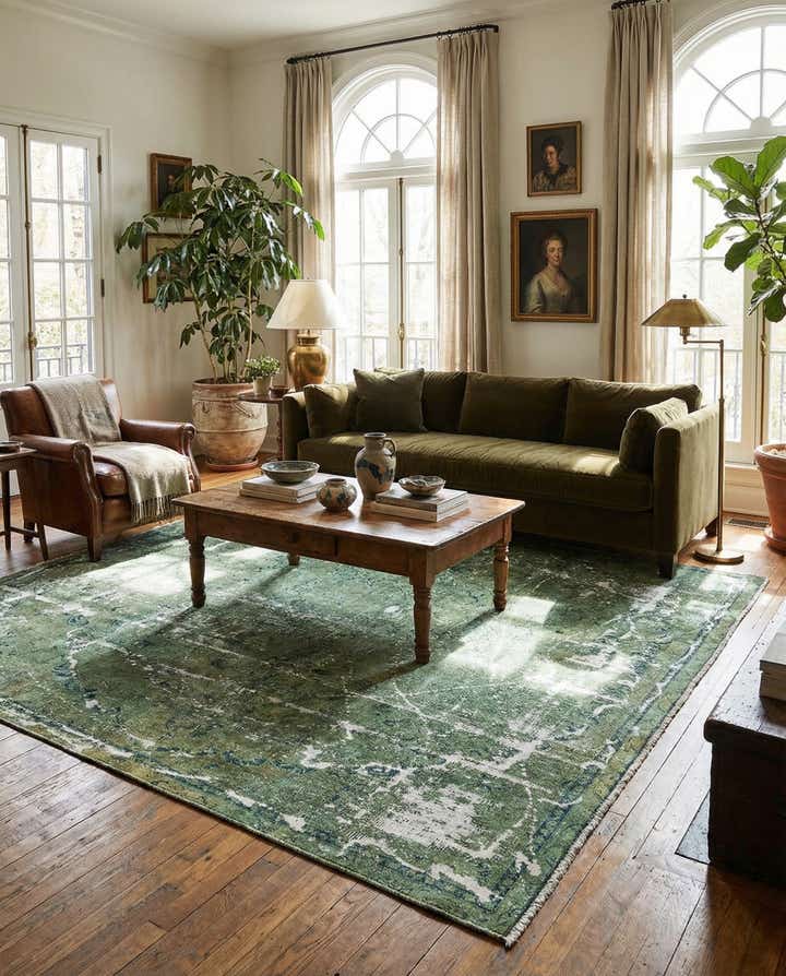 5' 3 x 9' 11 Vintage Rug