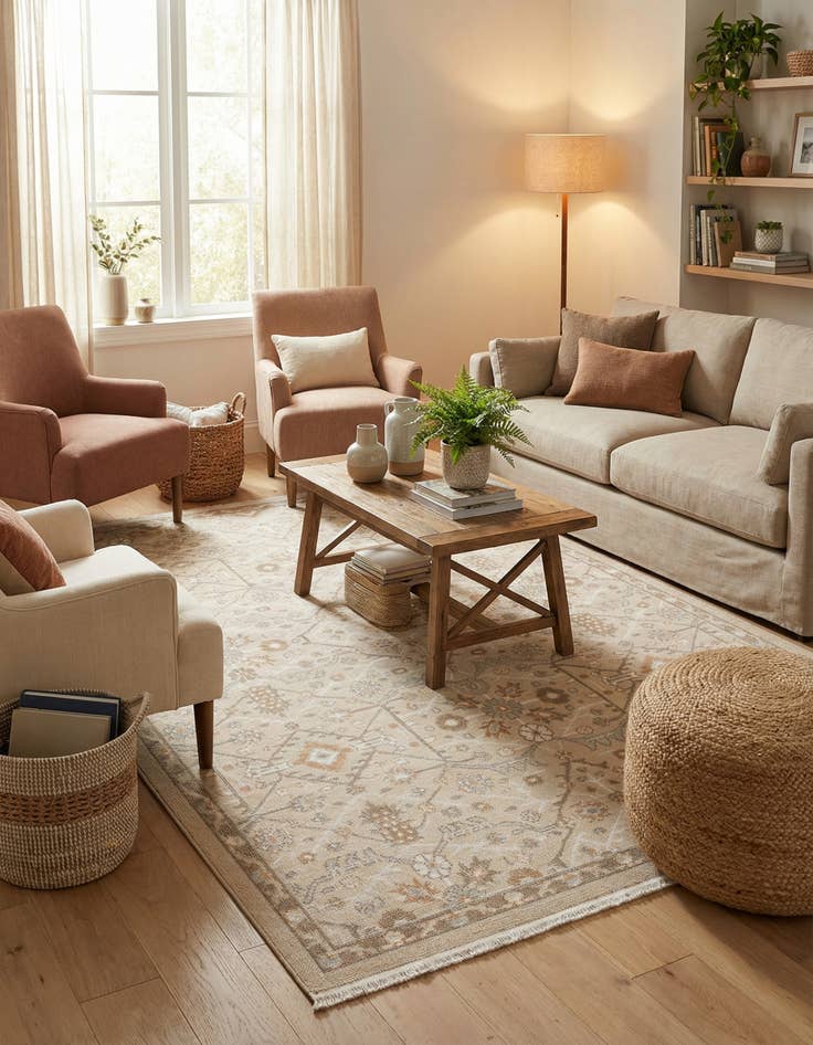 Detail image of 5' 5 x 7' 9 Lola Rug