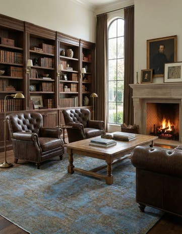 8' 11 x 12' 2 Vintage Royal Wool Rug