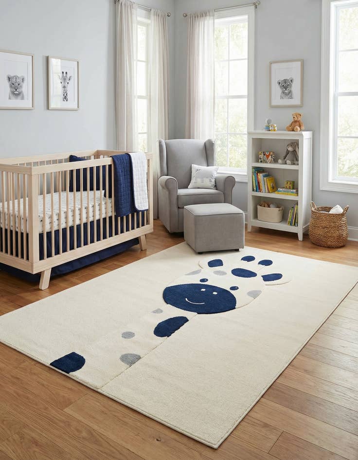 Detail image of 9' x 12' Whimsy Kids Rug