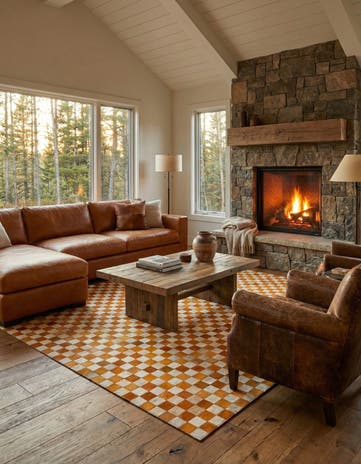8' 2 x 10' Cowhide - Patchwork Rug