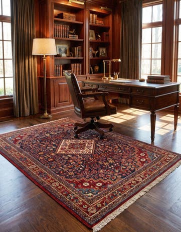 4' 3 x 6' 11 Djosan Wool Rug