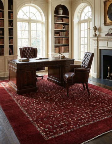 7' 4 x 10' 2 Hand Knotted Nila Wool Rug