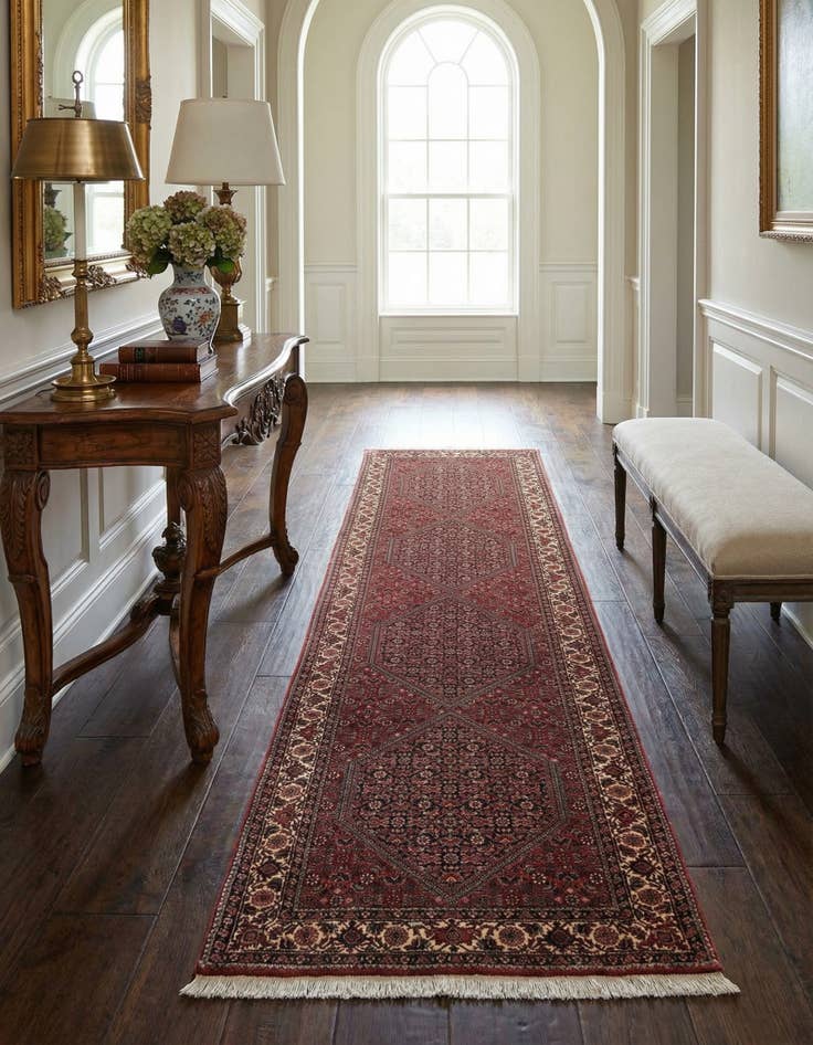 Detail image of  2' 10 x 10' 3 Bidjar Wool Runner Rug