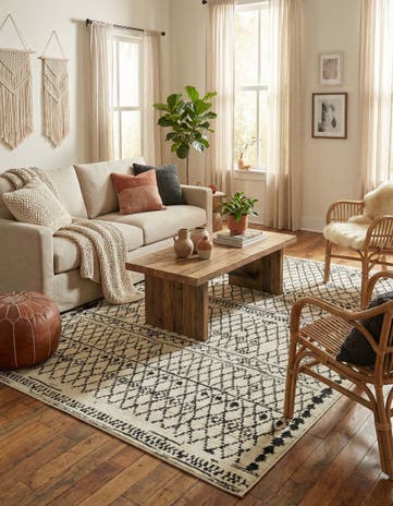 9' x 12' 2 Morocco Rug