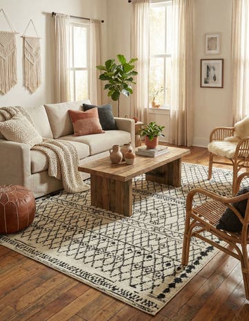 9' x 12' 2 Morocco Rug