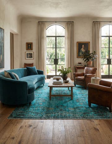 5' 6 x 8' 11 Ultra Vintage Wool Rug