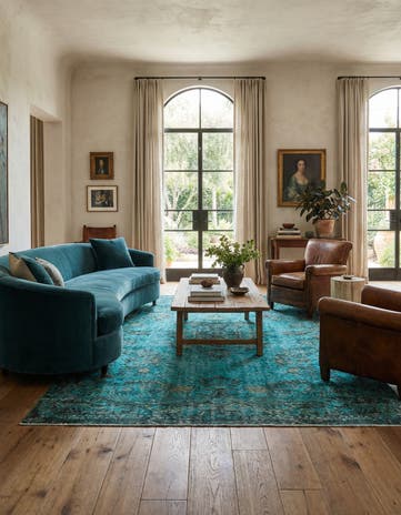 5' 6 x 8' 11 Ultra Vintage Wool Rug