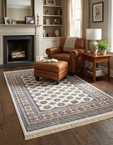 5' 3 x 8' Bokhara Rug