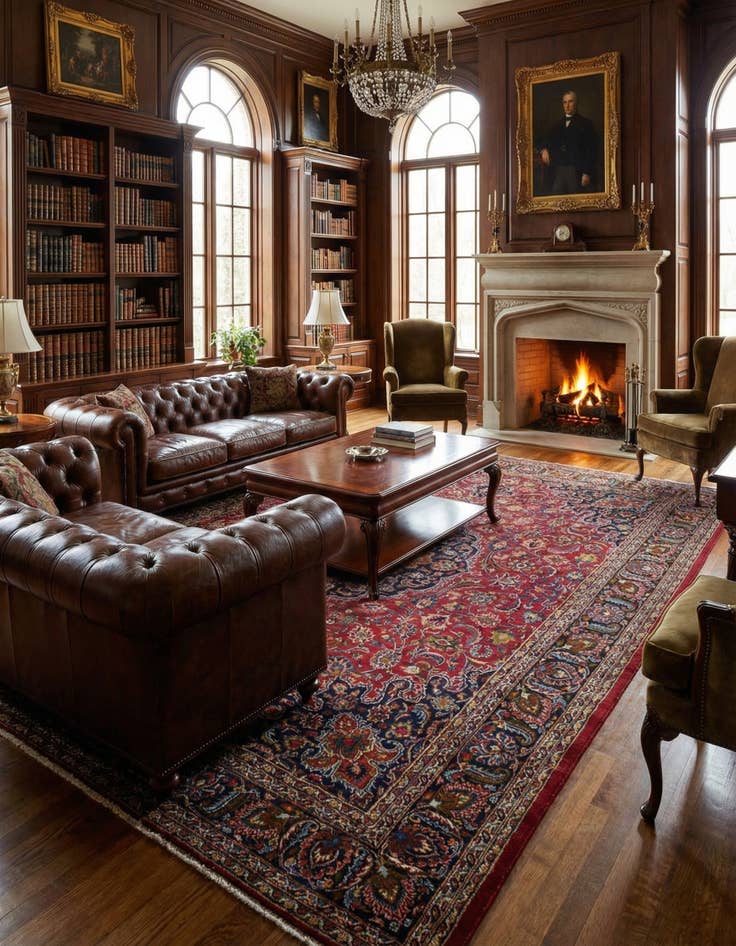 Detail image of 9' 9 x 13' 2  Hand Knotted Mashad Persian Wool Rug