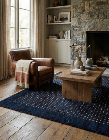3' 11 x 5' 7 Gabbeh Rug