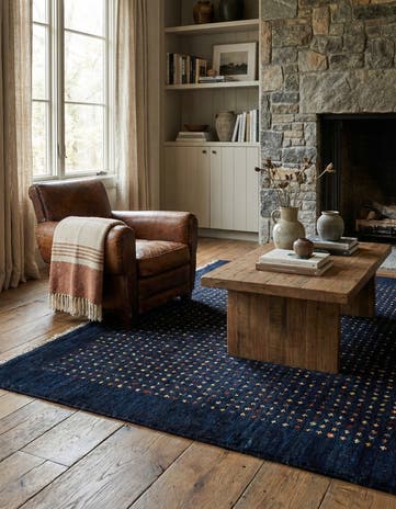 3' 11 x 5' 7 Gabbeh Rug