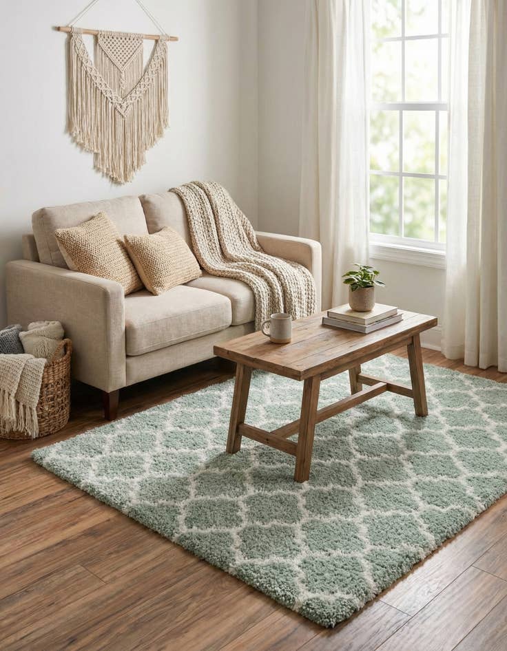 Detail image of 4' x 6' Marrakesh Shag Rug