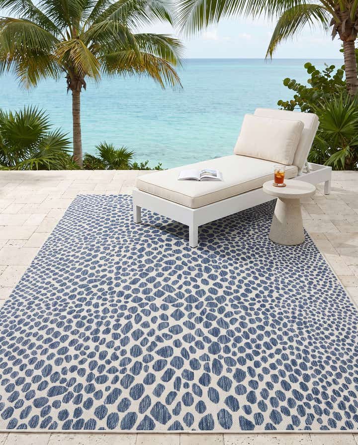 6' x 9' Easy-Clean Jill Zarin Cape Town Indoor / Outdoor Rug