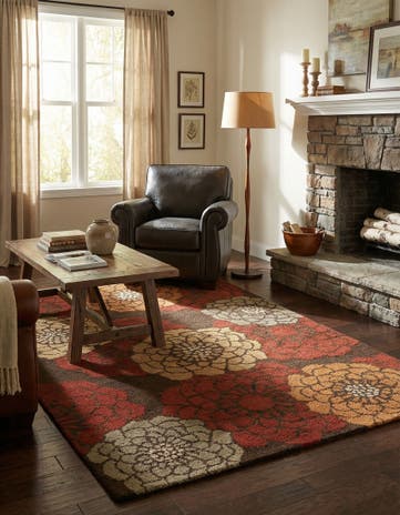 5' x 7' Agra Rug