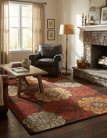 5' x 7' Agra Rug