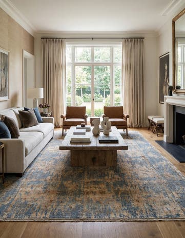 9' 3 x 13' 4 Hand Knotted Ultra Vintage Persian Wool Rug