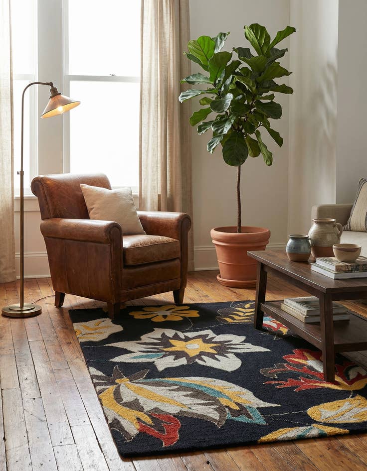 Detail image of 4' x 6' Agra Rug