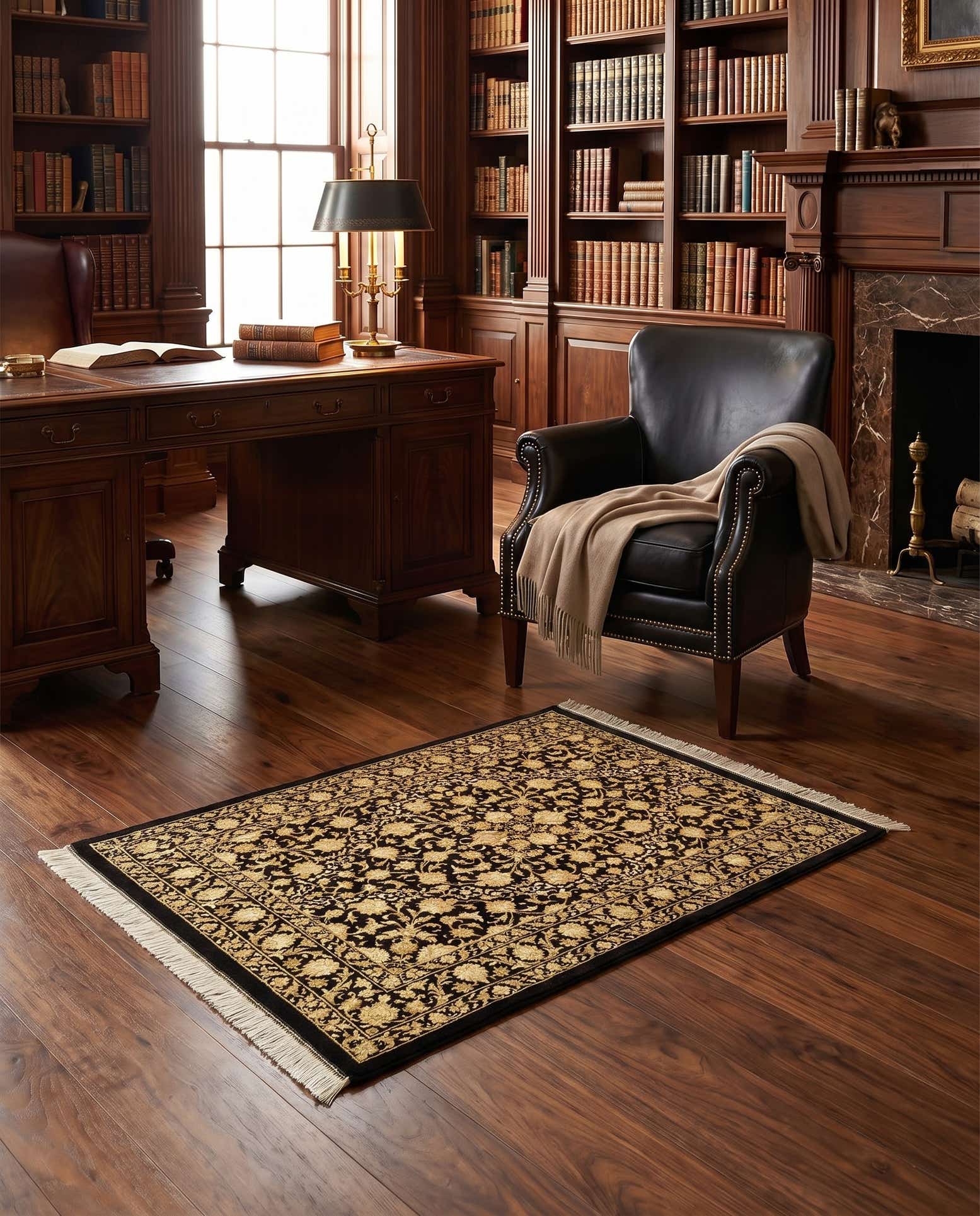 105cm x 150cm Ghom Silk Alfombra