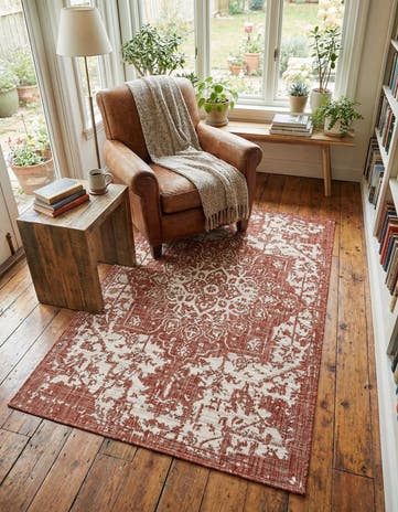 4' x 6' Easy-Clean Jill Zarin Dubai Indoor / Outdoor Rug