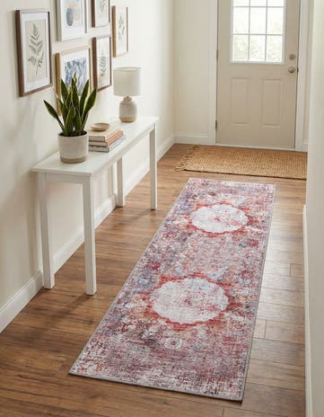2' x 6' Washable Yara Runner Rug