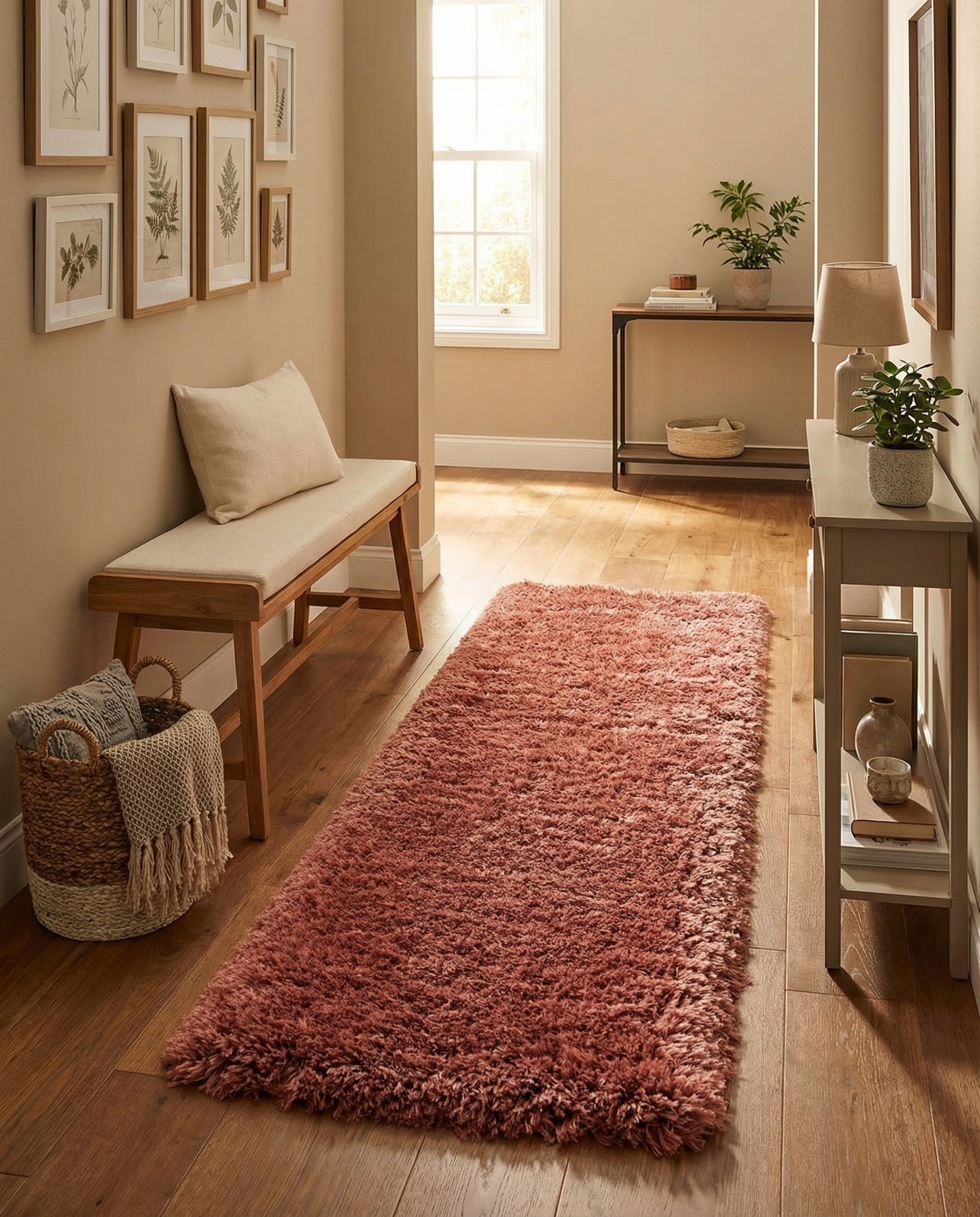  2' 7 x 10' Infinity Shag Runner Rug