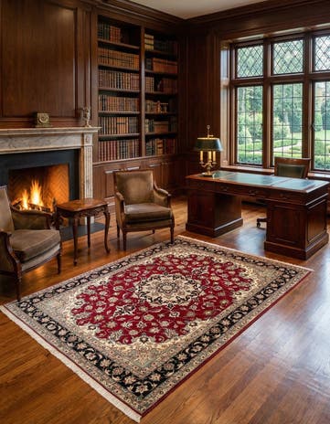 5' x 6' 9 Tabriz Rug