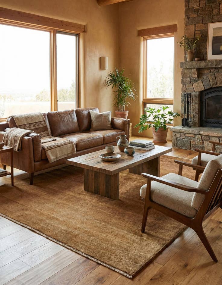 Detail image of  5' 7 x 8' 1  Hand Knotted Kashkuli Gabbeh Oriental Wool Rug