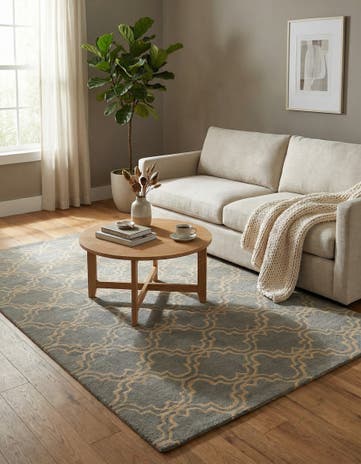 5' x 8' Luna Wool Rug