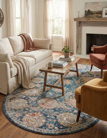 5' 3 x 8' Lola Oval Rug