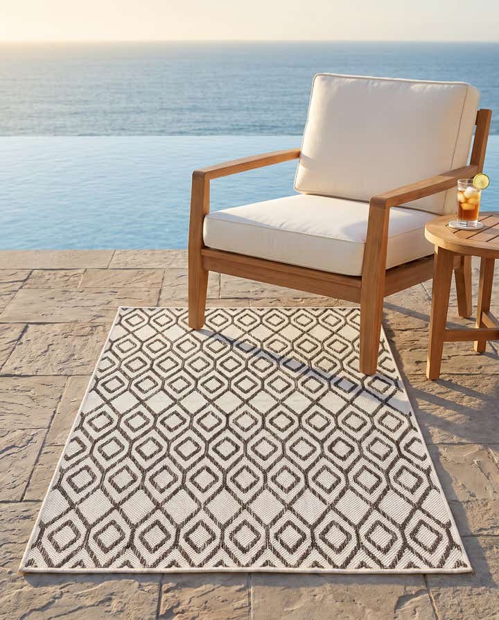 3' x 5' 3 Easy-Clean Jill Zarin Turks and Caicos Indoor / Outdoor Rug