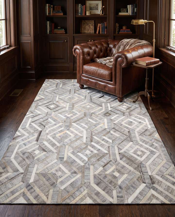 155cm x 245cm Cowhide Tapis