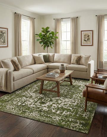Green Arlington Rug