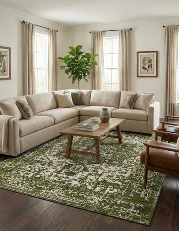 Green Arlington Rug