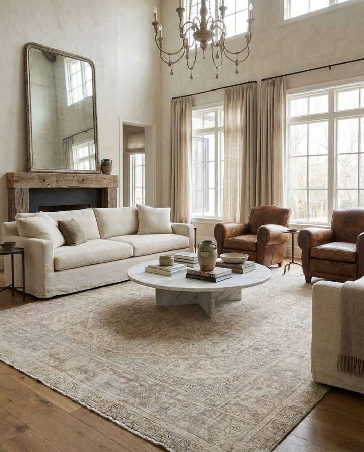 9' 8 x 12' 9 Hand Knotted Ultra Vintage Persian Wool Rug