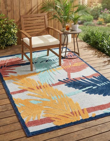 4' x 6' Easy-Clean Belize Indoor / Outdoor Rug