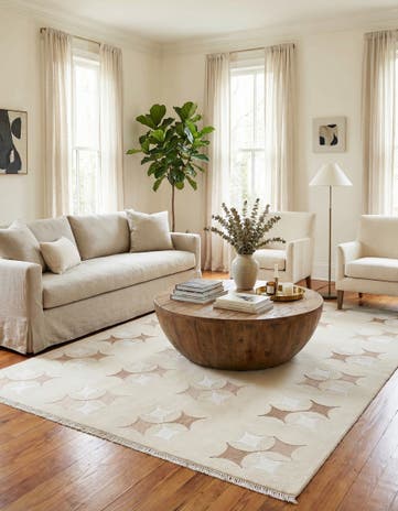 5' 6 x 7' 10 Hand Knotted Darya Wool Rug