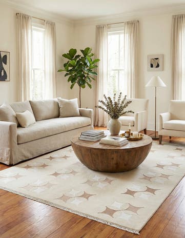 5' 6 x 7' 10 Hand Knotted Darya Wool Rug